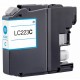 Grossist’Encre Cartouche Cyan compatible BROTHER LC225XL