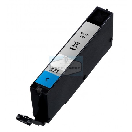 Grossist’Encre Cartouche Cyan compatible pour CANON CLI571 XL