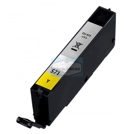 Grossist’Encre Cartouche Jaune compatible pour CANON CLI571 XL