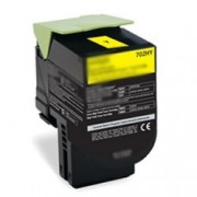 Grossist’Encre Toner Jaune Haute Capacité Compatible pour LEXMARK CS310 CS410 CS510 / 702HY