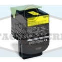 Grossist’Encre Cartouche Toner Laser Jaune Compatible pour LEXMARK CX310 / CX410 / CX510 / 802SY 2000 PAGES