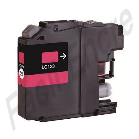 BROTHER LC-123 Cartouche Magenta compatible