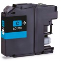 FGE Cartouche d'encre compatible pour BROTHER LC123 Cyan