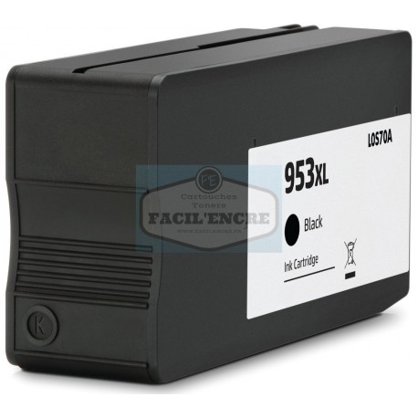 FG ENCRE Cartouche Noir compatible pour HP n°953XL - L0S70AE
