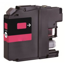 FGE Cartouche d'encre compatible pour BROTHER LC125XL Magenta