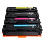 FG ENCRE Lot de 4 cartouches compatibles pour HP CF540X CF541X CF542X CF543X 203X