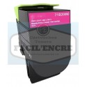 FG ENCRE Remplace Toner pour LEXMARK CS317 / CX317 / CX417 / CS417 / CX517 / CS517 Magenta 2 300 pages