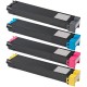 FG Encre Pack de 4 Toners Compatible pour Sharp MX-C38GT