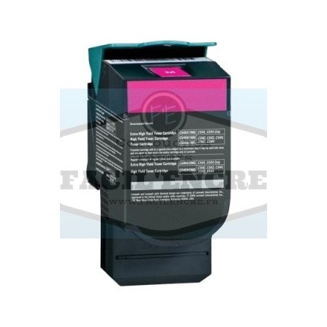 FG Encre Toner Magenta Remanufacturé pour Lexmark XC2130 / XC2132 / C2132 - 24B6009 3000 Pages