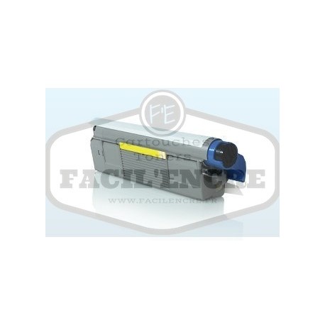 FG ENCRE Toner Jaune compatible pour OKI MC853 / MC873 45862840 - 7300Pages