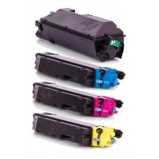 FG ENCRE Lot de 4 Toners Haute capacité compatible pour Kyocera TK5270