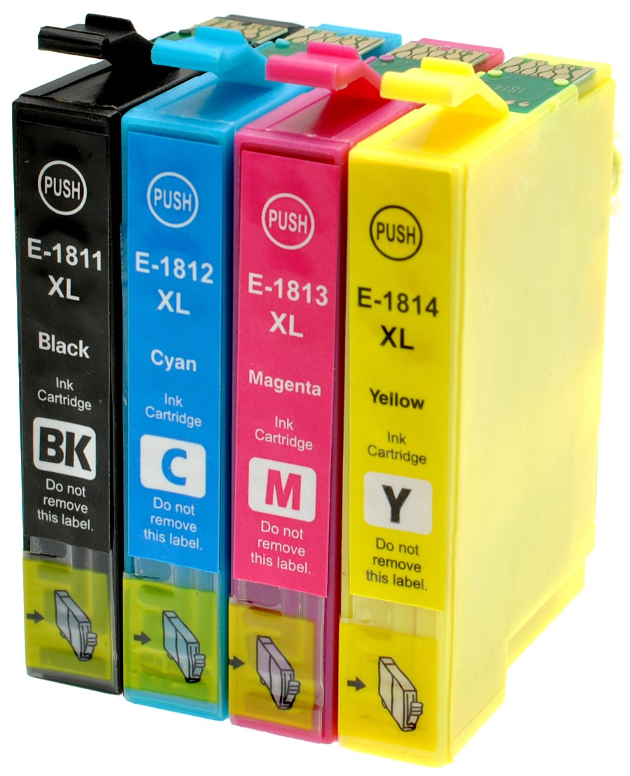 Pack 4 cartouches compatibles EPSON imprimante XP405 
