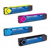 Pack de 4 Cartouches compatible pour HP 981A - 4 x 6000 Pages