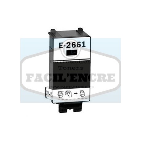 FG Encre Cartouche Noir compatible pour EPSON T266 - C13T26614010
