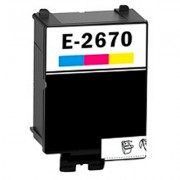 FGE Cartouche d'encre compatible pour EPSON T267 C13T26714010 pour Epson WF100