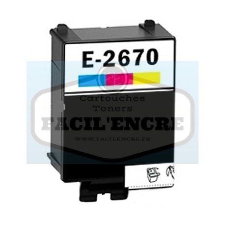 FG Encre Cartouche de Couleur compatible pour EPSON T267 - C13T26714010