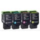 FG ENCRE Remplace Toner LEXMARK C2325dw C2425dw C2535dw MC2325adw MC2425adw MC2535adwe MC2640adwe C2320K0 Noir 1000 pages