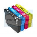 FGE Pack de 4 cartouches compatible pour Epson 604 XL