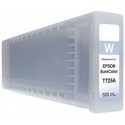 FG ENCRE Cartouche d’encre Blanc Compatible avec les imprimantes Epson T725A pour SC F2000 SC F2100