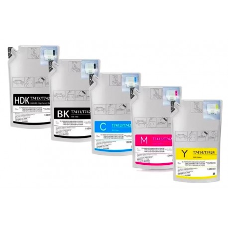 FG ENCRE Cartouche d’encre de Sublimation Noir Compatible avec les imprimantes Epson T7411