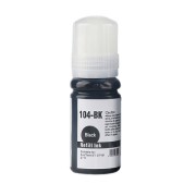 FG ENCRE Bouteille Noir Compatible pour Epson Ecotank 104 pour ET2710 2711 2714 2715 2720 2726 4700 1810 2810 2811 2812