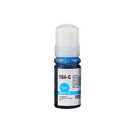 FG ENCRE Bouteille Noir Compatible pour Epson Ecotank 104 pour ET2710 2711 2714 2715 2720 2726 4700 1810 2810 2811 2812