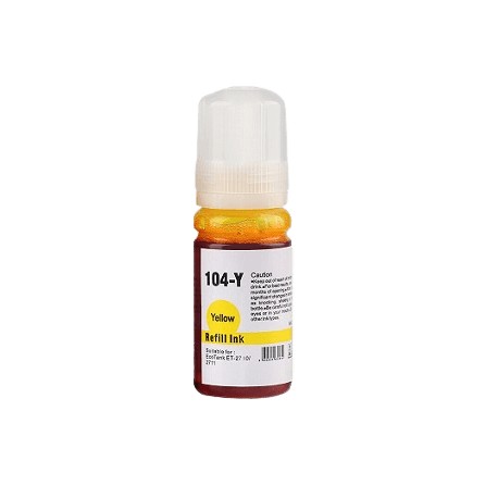 FG ENCRE Bouteille Noir Compatible pour Epson Ecotank 104 pour ET2710 2711 2714 2715 2720 2726 4700 1810 2810 2811 2812
