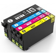 FG ENCRE Cartouche d’encre Noir Compatible avec les imprimantes Epson 407 pour Workforce Pro WF-4745 DTWF