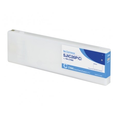 FG ENCRE Cartouche d’encre Noir Compatible avec les imprimantes Epson ColorWorks C7500 TMC7500 SJIC26P