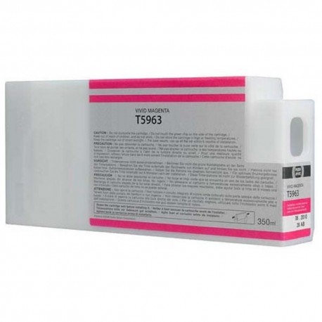 FG ENCRE Cartouche d’encre Magenta Compatible avec les imprimantes Epson T5963 pour Stylus Pro 7700, 9700, 7900, 9900