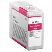 FG ENCRE Cartouche d’encre Magenta Compatible avec les imprimantes Epson T8503 pour SC P800, SureColor P800