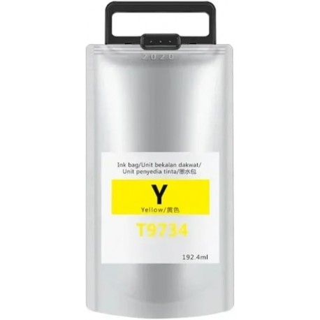 FG ENCRE Cartouche d’encre Jaune Compatible avec les imprimantes Epson T9734 pour WorkForce Pro WF-C869
