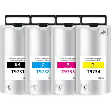 FG ENCRE Cartouche d’encre Noir Compatible avec les imprimantes Epson T9731 pour WorkForce Pro WF-C869
