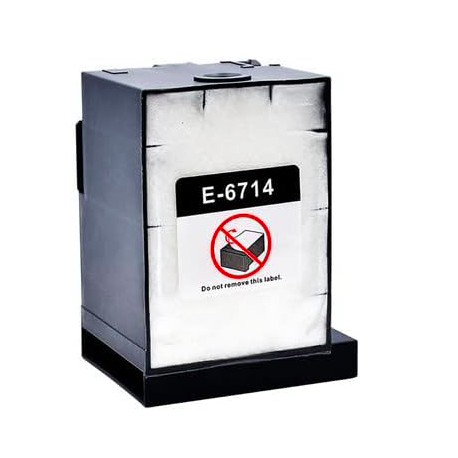 FG ENCRE Boîte de Maintenance Compatible T6714 pour Epson imprimante WF-C8190 WF-C8690 WF-C869 WF-C860