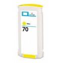 FG ENCRE Cartouche d’encre Jaune Compatible avec les imprimantes HP 70 C9454A pour DesignJet Z2100 Z3100 Z3200 Z5200 Z5400