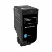FG ENCRE Toner Cyan Compatible pour Lexmark CX725 CX725DE CX725DHE CX725DTHE CS720 CS720DE CS720DTE CS725 CS725DE CS725DTE