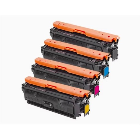 FG ENCRE Lot de 4 Toners Compatible pour HP Color LaserJet Managed E55040 MFP E57540c E57540dn W9060MC W9061MC W9062MC W9063MC
