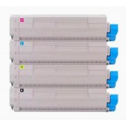 FG ENCRE Toner Compatible avec les imprimantes OKI C823 C833 C843 Noir