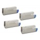 FG ENCRE Toner Compatible avec les imprimantes OKI Executive ES7460 / ES7470 / ES7480 Noir 45396216