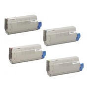 FG ENCRE Toner Compatible avec les imprimantes OKI Executive ES7460 / ES7470 / ES7480 Noir 45396216