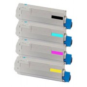 FG ENCRE Toner Compatible avec les imprimantes OKI MC760 / MC770 / MC780 Noir 45396304