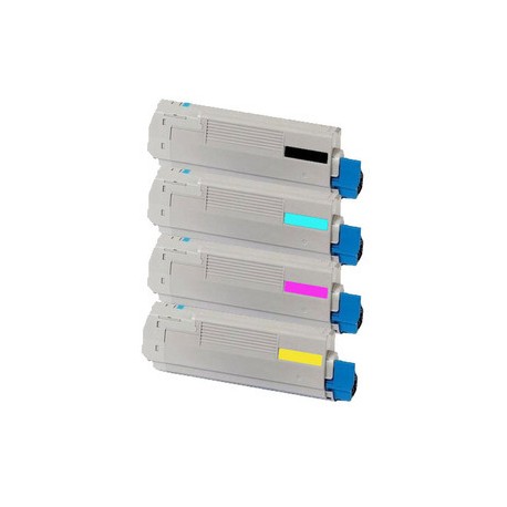 FG ENCRE Toner Compatible avec les imprimantes OKI MC760 / MC770 / MC780 Noir 45396304