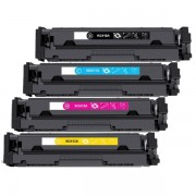 FG ENCRE Pack de 4 toners Compatible pour HP Color LaserJet Pro MFP M182n / M183fw / M155 W2410A W2411A W2412A W2413A 216A