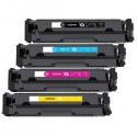 FG ENCRE Pack de 4 toners Compatible pour HP Color LaserJet Pro MFP M182n / M183fw / M155 W2410A W2411A W2412A W2413A 216A