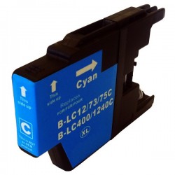 BROTHER LC1220 / LC1240 / LC1280 Cartouche Cyan compatible