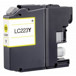 BROTHER LC225XLY Cartouche Jaune compatible