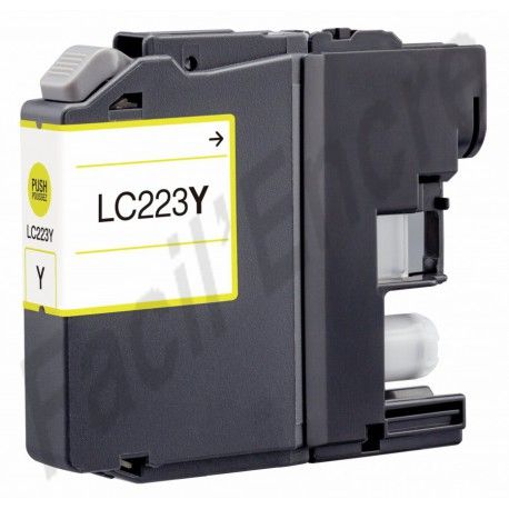 BROTHER LC225XLY Cartouche Jaune compatible