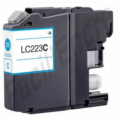 BROTHER LC223C Cartouche Cyan compatible